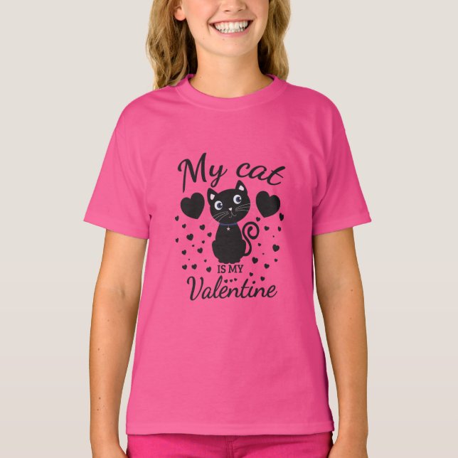 Mon Chat Est Mon T-shirt Chat (Devant)