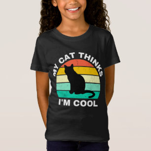 Mon chat pense que je suis un T-shirt Cool