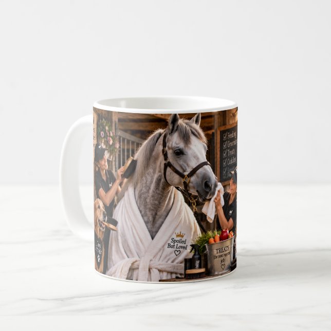 Mon Cheval A Du Personnel Mug (Devant gauche)