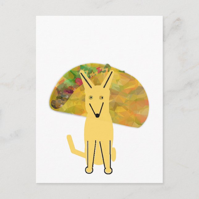 Mon chien Buddy et Taco, Carte postale (Devant)