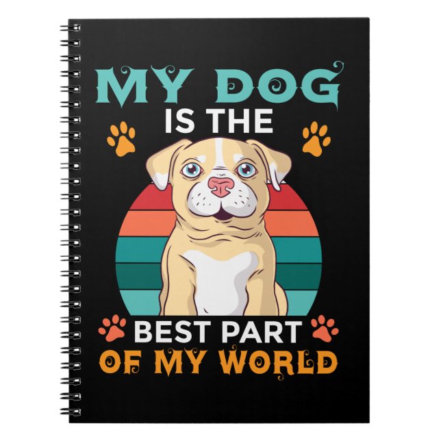 Mon Chien Est La Meilleure Partie De Mon Carnet Mo (Devant)