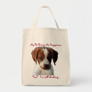 Mon chien me fait le sac heureux