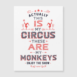Mon cirque Mon Magnet de singes