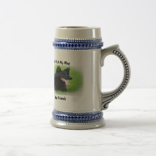 Mon clébard ma tasse mes amis.
