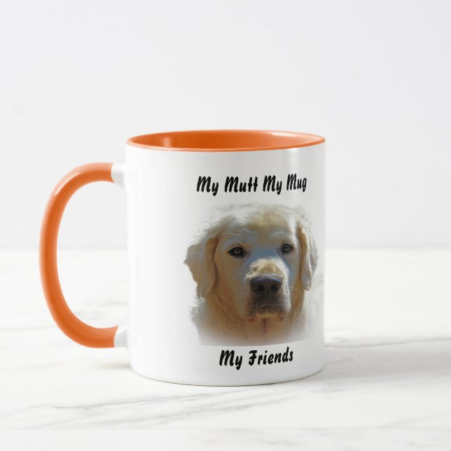 Mon clébard ma tasse mes amis. (Gauche)