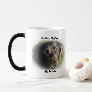 Mon clébard ma tasse mes amis.