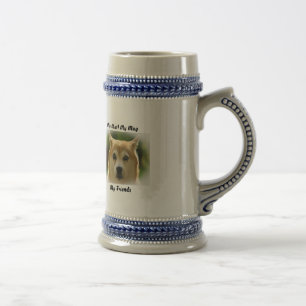 Mon clébard ma tasse mes amis.
