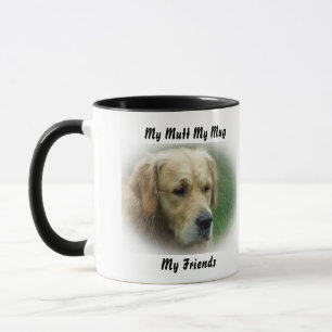 Mon clébard ma tasse mes amis.