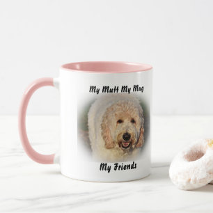 Mon clébard ma tasse mes amis.
