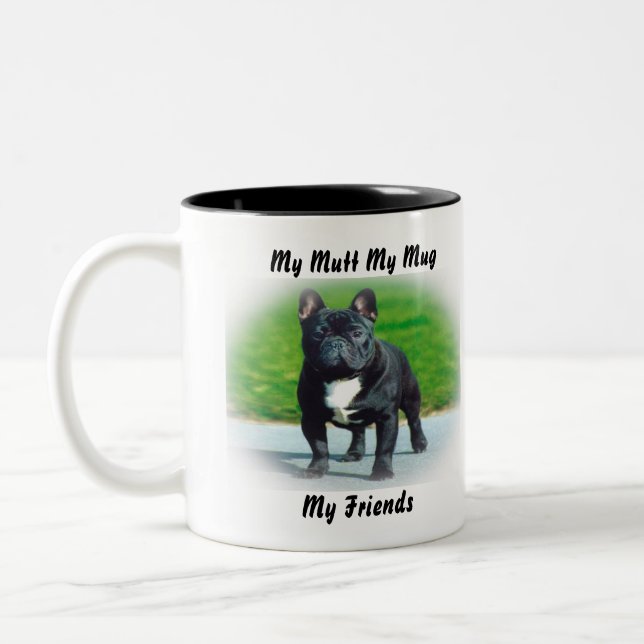 Mon clébard mon mug mes amis. (Gauche)
