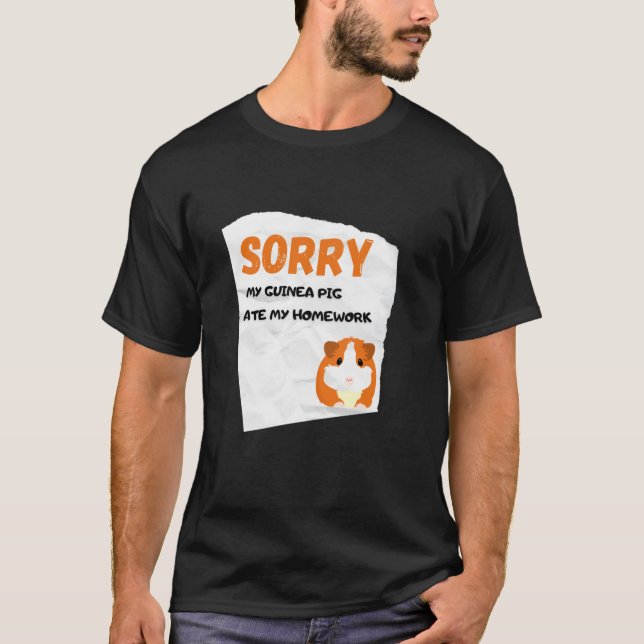 Mon cochon de Guinée a mangé mon T-shirt classique (Devant)