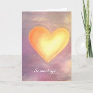 Mon coeur a besoin de vous carte de voeux