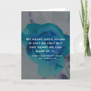 Mon Coeur À Votre Carte De Voeux Est Knit
