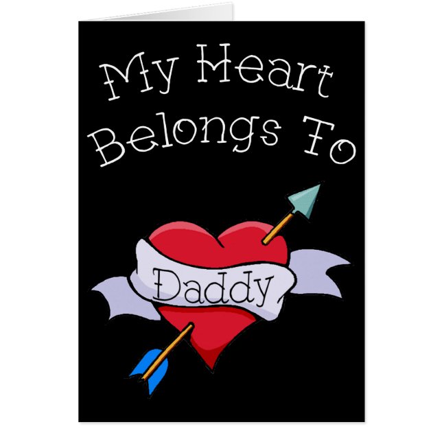 Mon coeur appartient à papa Tat (Devant)