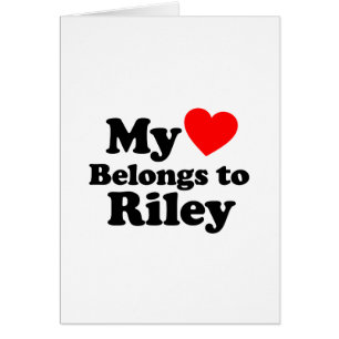 Mon coeur appartient à Riley
