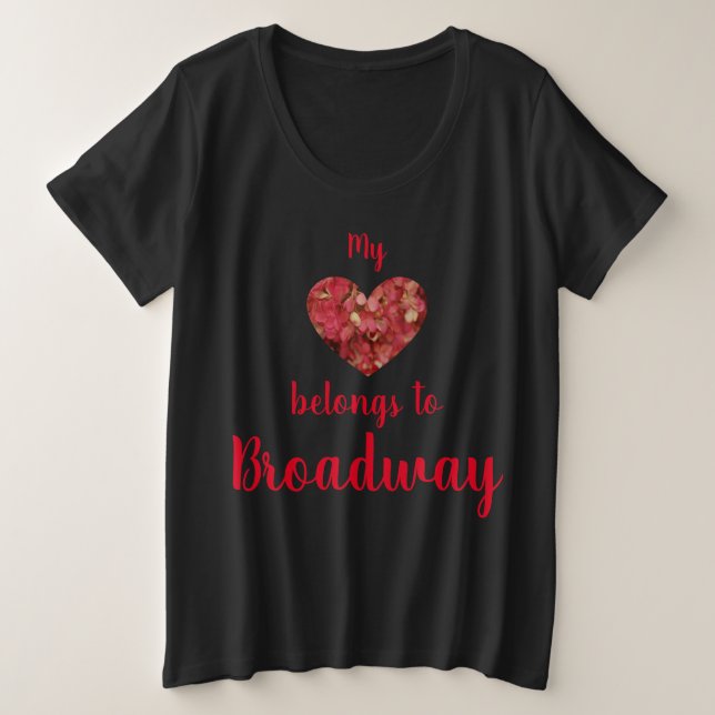 Mon coeur appartient aux femmes de Broadway (Design devant)