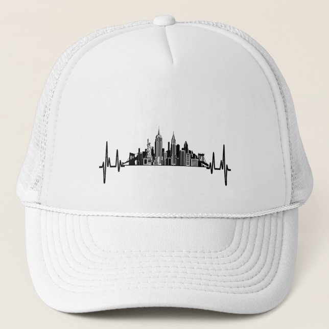 Mon Coeur bat pour le Casquette de New York (Devant)
