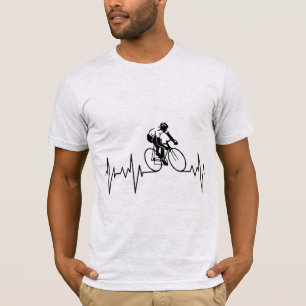 Mon Coeur bat pour le T-shirt cycliste