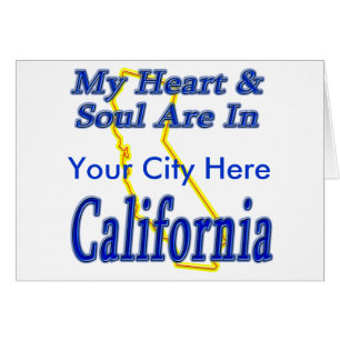 Mon coeur et âme sont en Californie