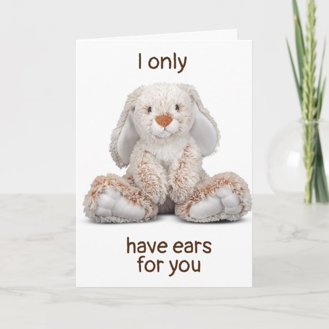**MON COEUR VOUS APPARTIENT** CARTE DE PÂQUES (Devant)