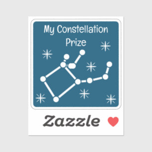 Mon Constellation Prix Vinyl Sticker Party Favoris