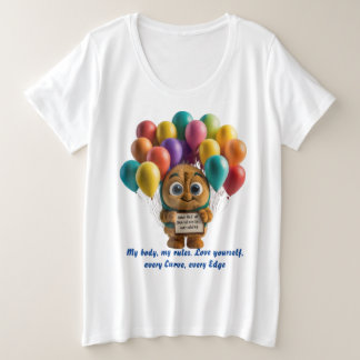 Mon corps, mes règles" T-shirt d'autonomisation