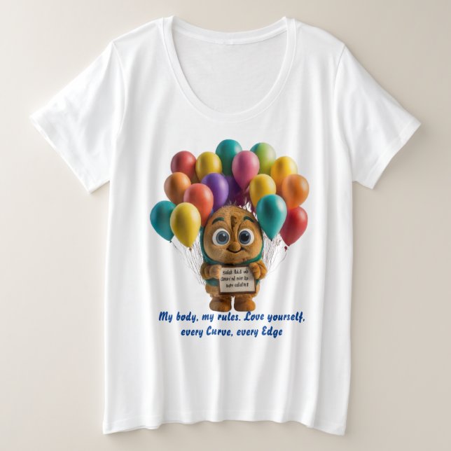 Mon corps, mes règles" T-shirt d'autonomisation (Design devant)