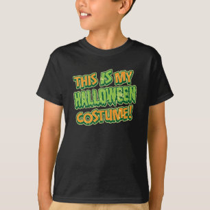 Mon costume de Halloween badine le T-shirt foncé