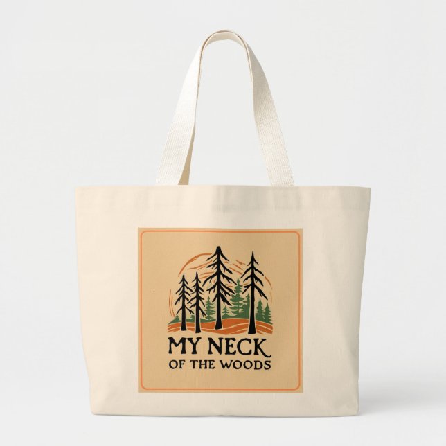 Mon cou du Sac fourre-tout Jumbo Woods (Devant)