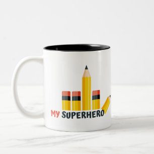 Mon crayon super-héros Mug de puissance