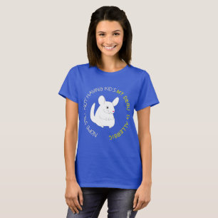 mon degu est un t-shirt allergique