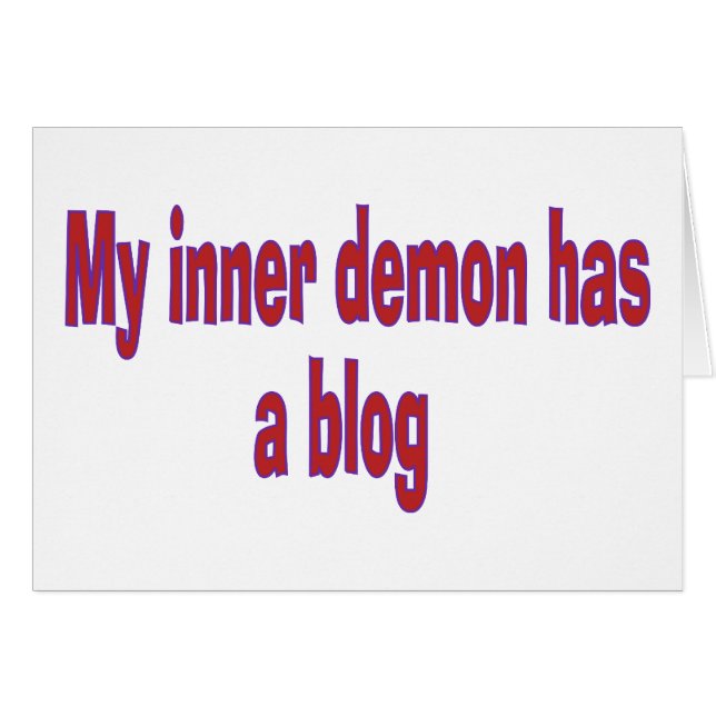 Mon démon intérieur a un blog (Devant horizontal)