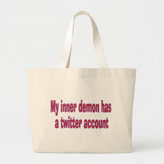 Mon démon intérieur grand sac fourre-tout