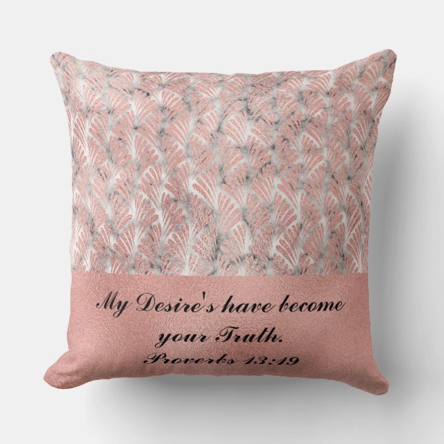 Mon désir est devenu votre Coussin de la vérité (Recto)