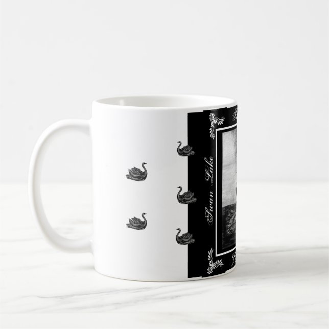 Mon dessin numérique Mug Lac des Cygnes LS  (Gauche)
