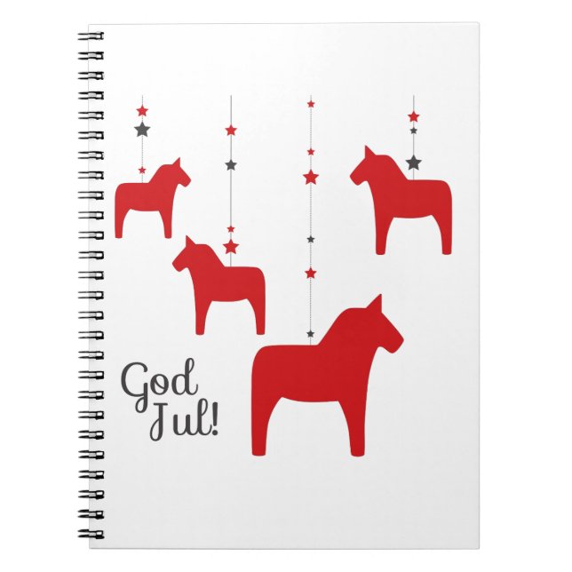 Mon Dieu ! Carnet Dala Horse (Devant)