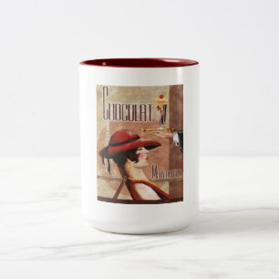 Mon élégante Mug au chocolat français