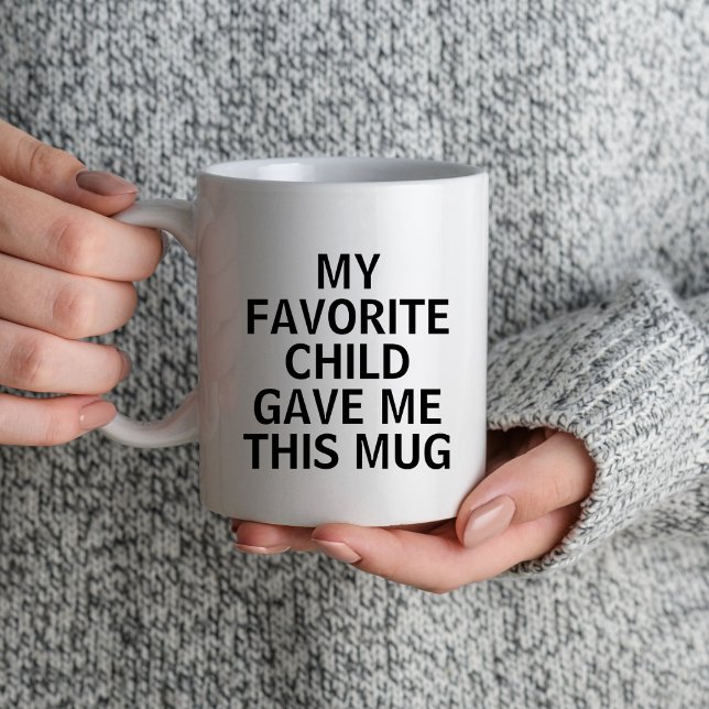Mon Enfant Favori M'A Donné Cette Mug Meilleur Mam (Créateur téléchargé)