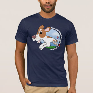 Mon épagneul de Bretagne aime le T-shirt