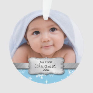 Mon ęr Noël - les bleus layette ajoutent votre