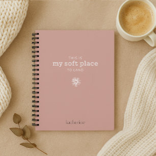 Mon espace souple pour atterrir le carnet de journ