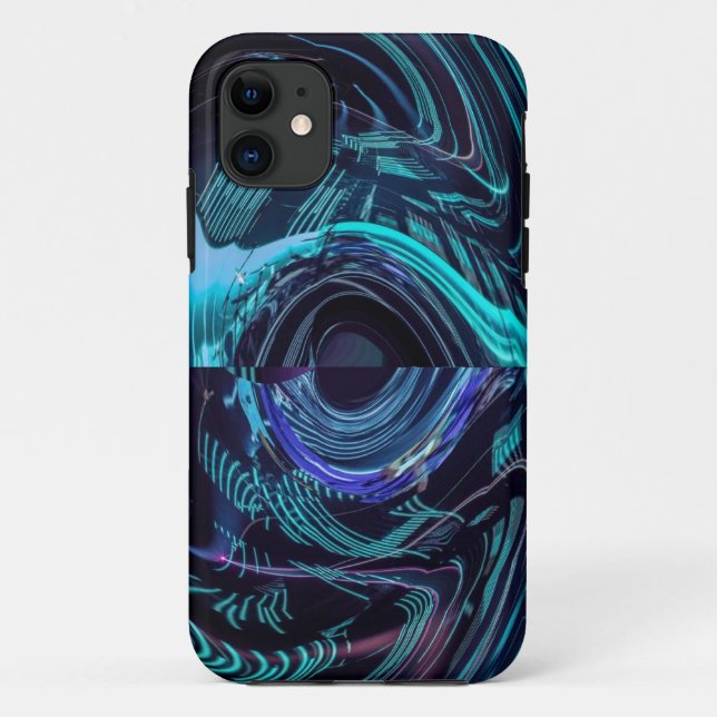 Mon étui de téléphone oculaire pour l'iPhone 5 (Dos)