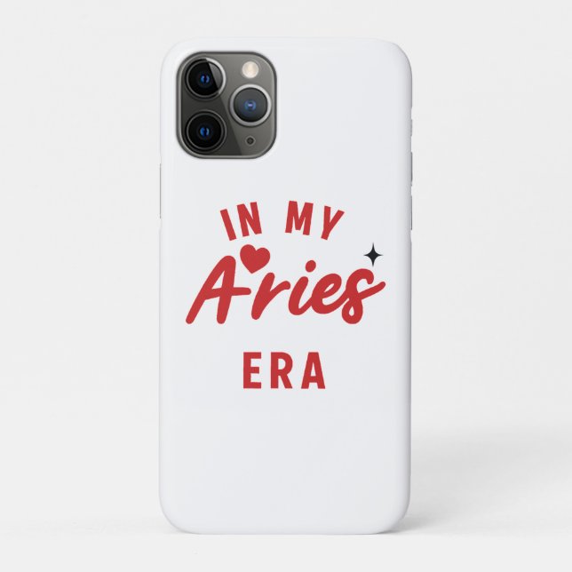 mon étui iPhone de l'ère du Bélier, cadeau d'anniv (Dos)