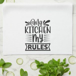Mon Évier Mes Règles Torchons de Cuisine Conservat