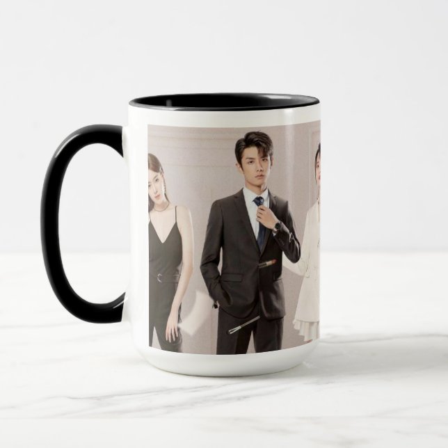 Mon fille kdrama caractères Mug (Gauche)