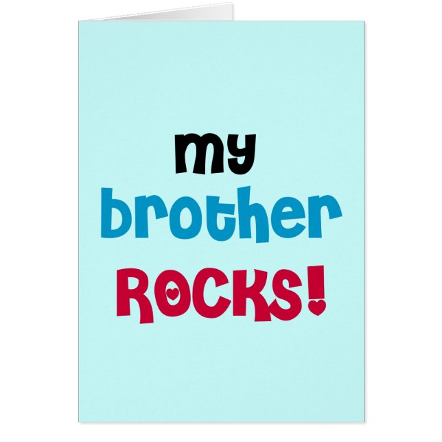 Mon frère bascule le T-shirts et les cadeaux (Devant)