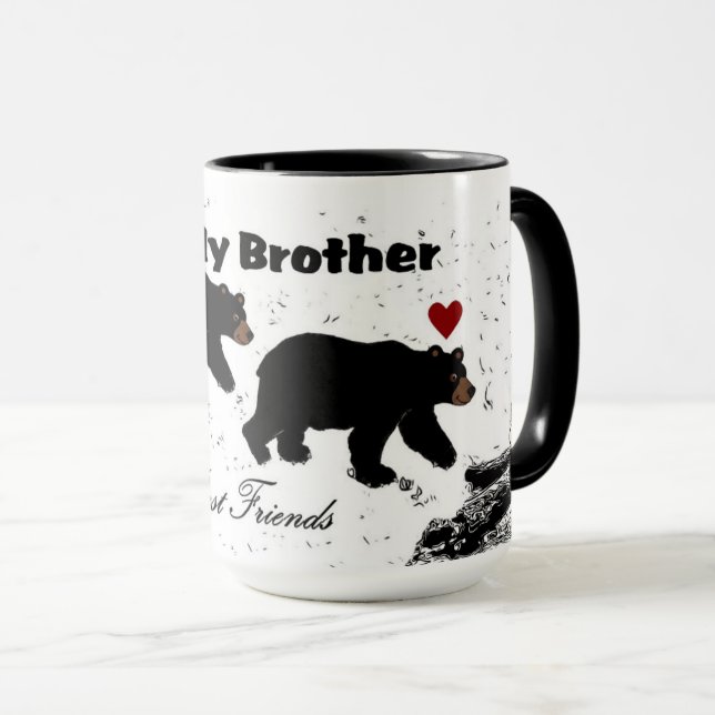 Mon Frère Meilleur Amis Pour Toujours Mug (Devant droit)