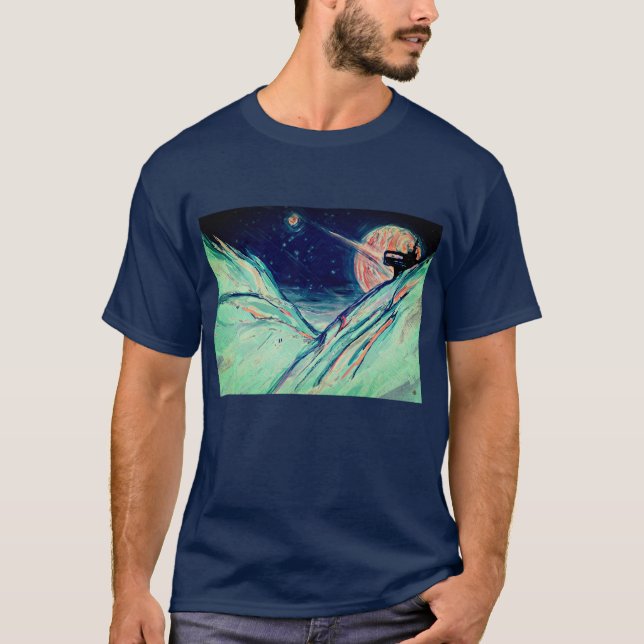 Mon Futur Maison dans l'espace T-shirt (Devant)