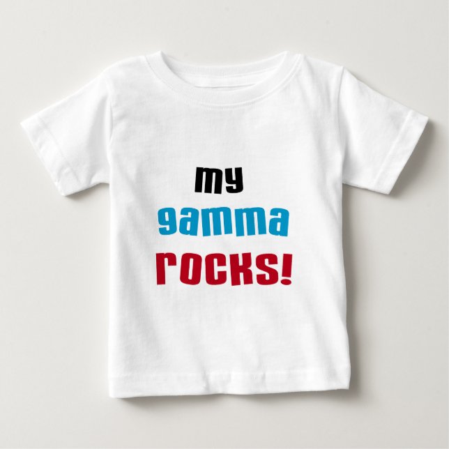 Mon gamma bascule le T-shirts et les cadeaux (Devant)