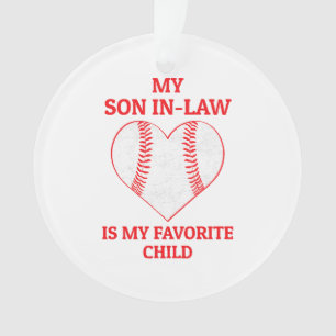 Mon gendre est mon enfant préféré - Fan de basebal